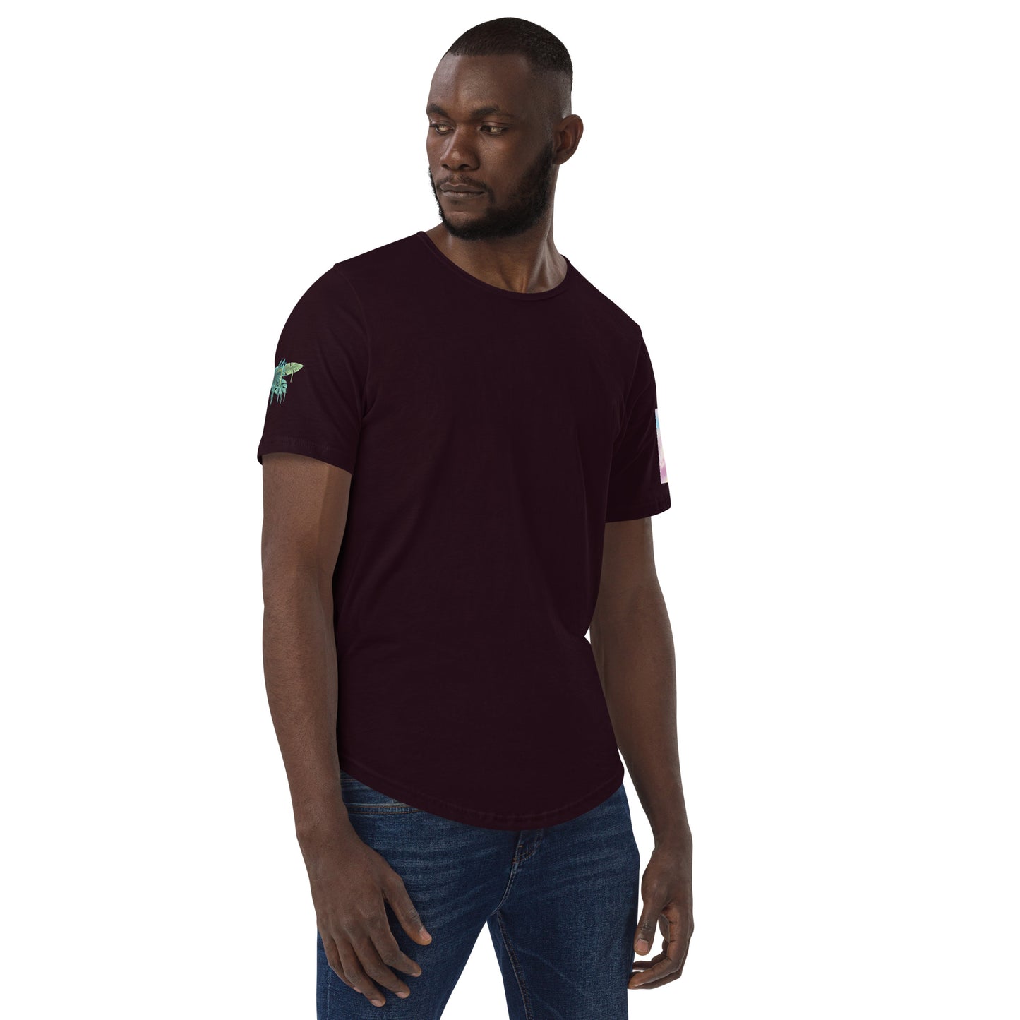 Men's Curved Hem T-Shirt