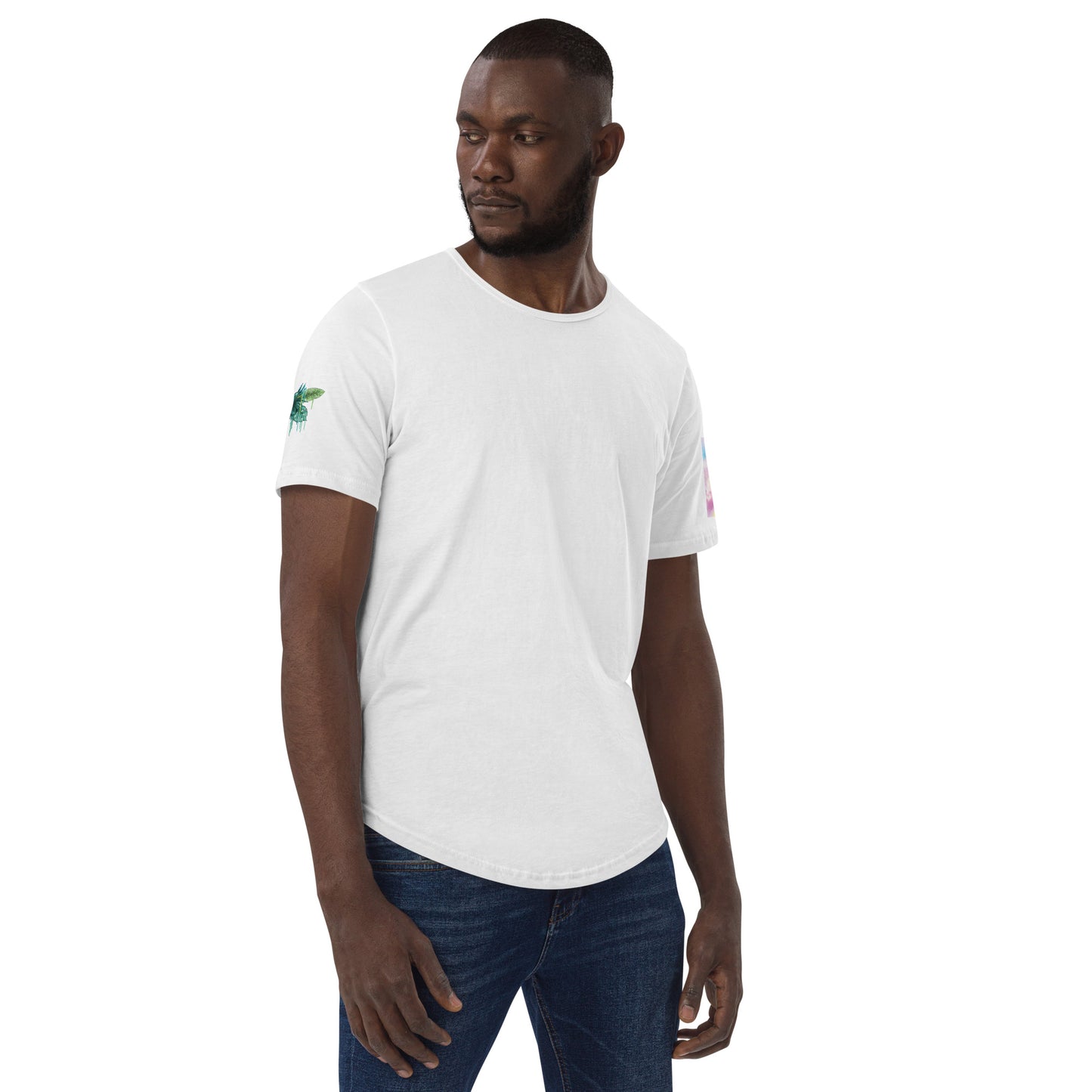 Men's Curved Hem T-Shirt