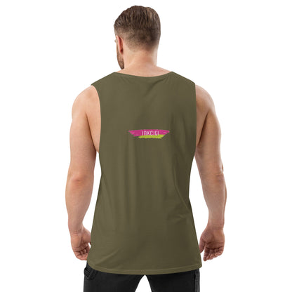 Men’s drop arm tank top