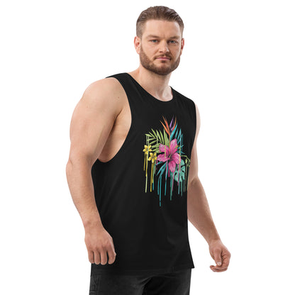 Men’s drop arm tank top