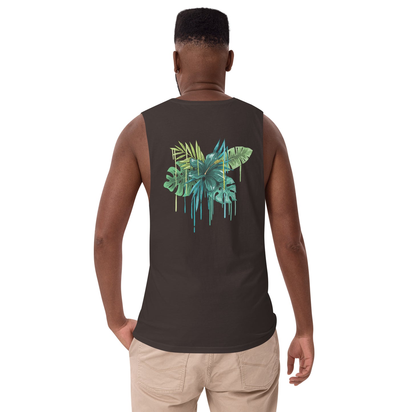 Men’s drop arm tank top