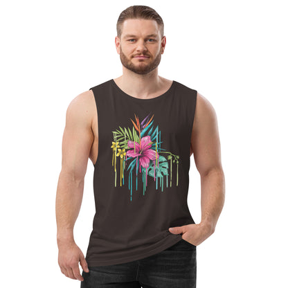 Men’s drop arm tank top