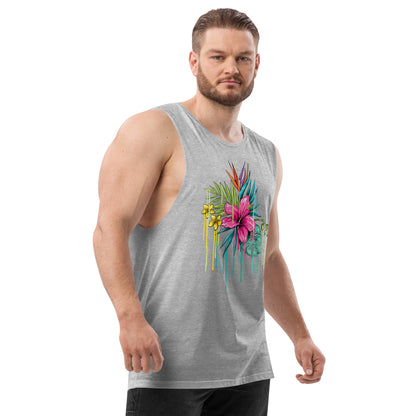 Men’s drop arm tank top