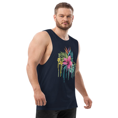 Men’s drop arm tank top