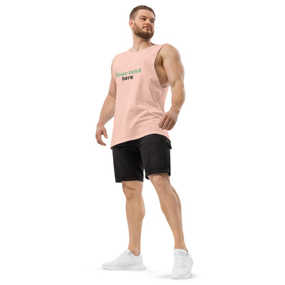 Men’s drop arm tank top