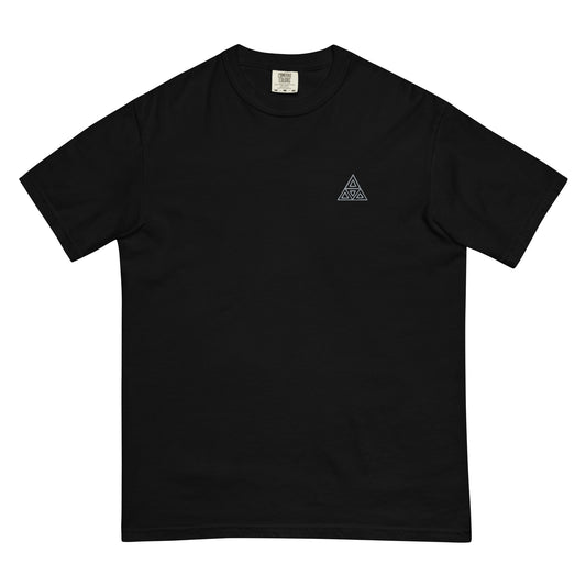 Men’s garment-dyed heavyweight t-shirt (Embroidery)