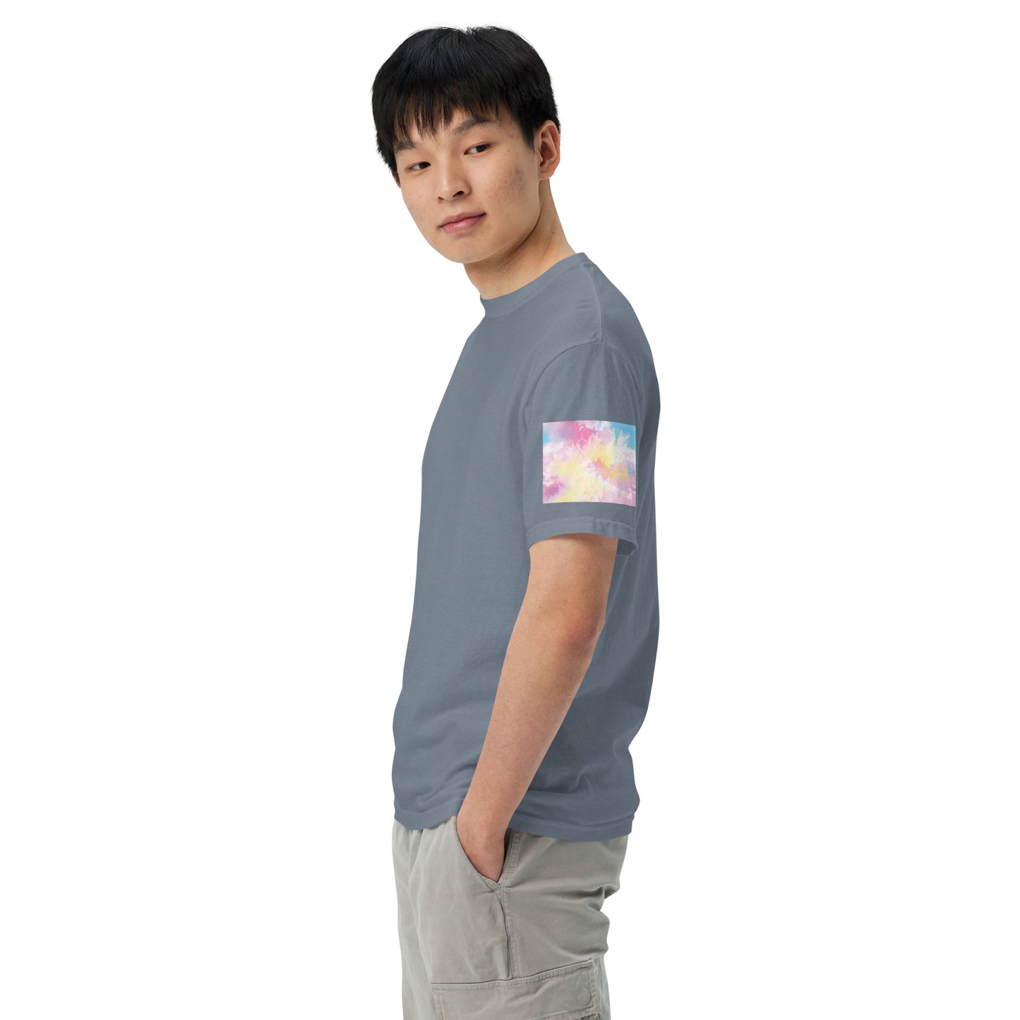 Men’s garment-dyed heavyweight t-shirt