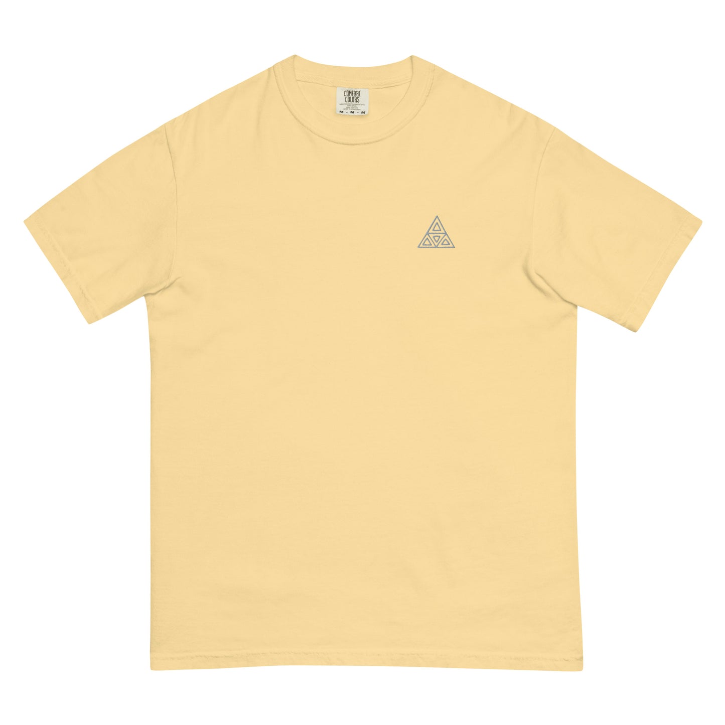 Men’s garment-dyed heavyweight t-shirt (Embroidery)