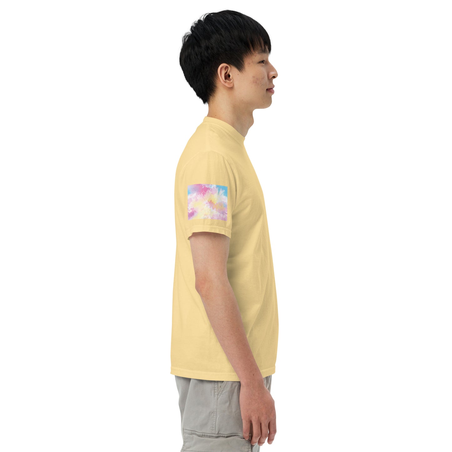 Men’s garment-dyed heavyweight t-shirt