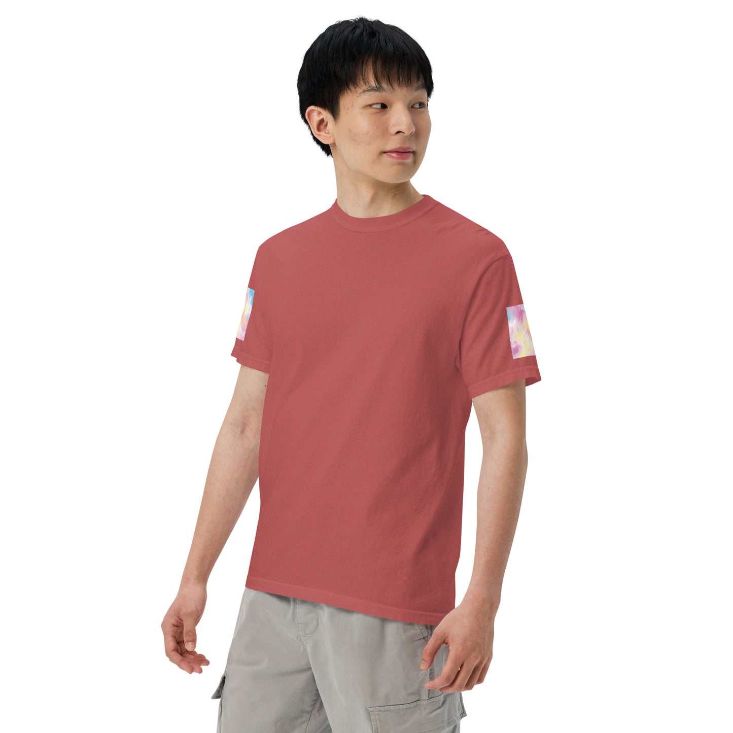 Men’s garment-dyed heavyweight t-shirt