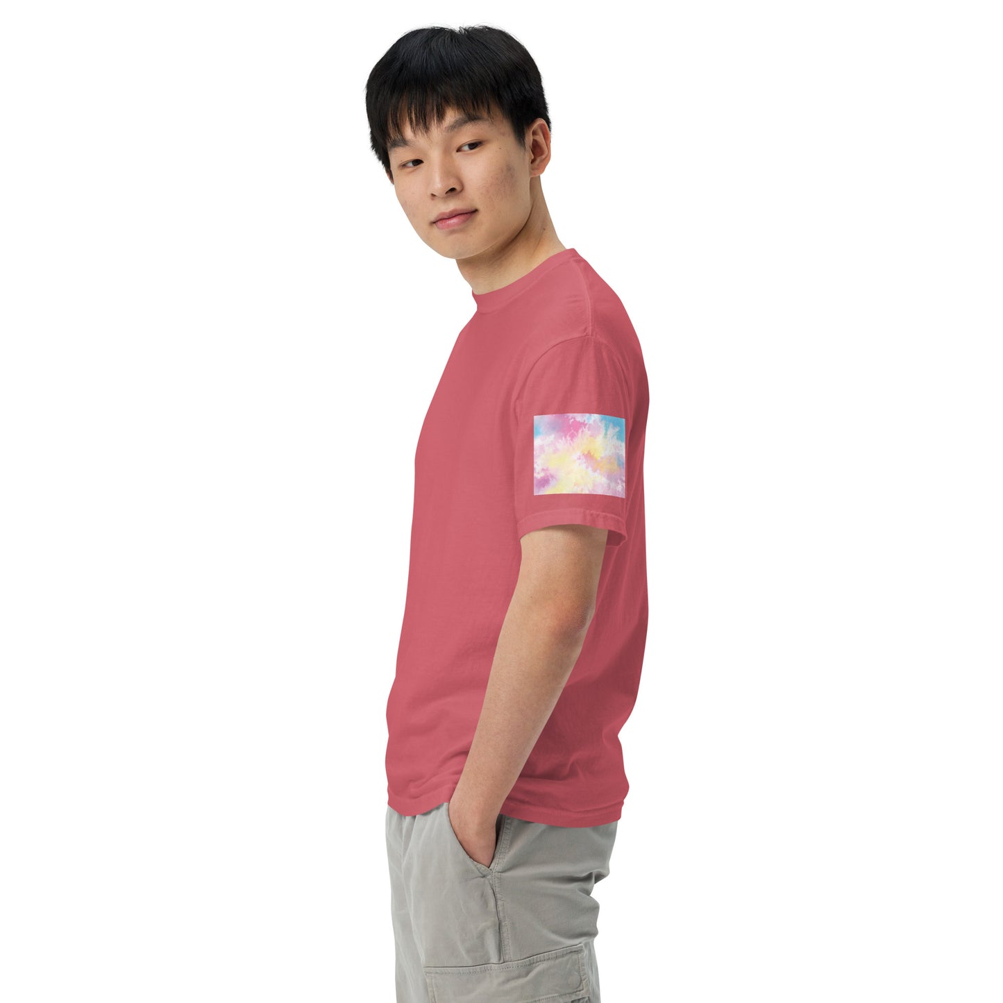 Men’s garment-dyed heavyweight t-shirt