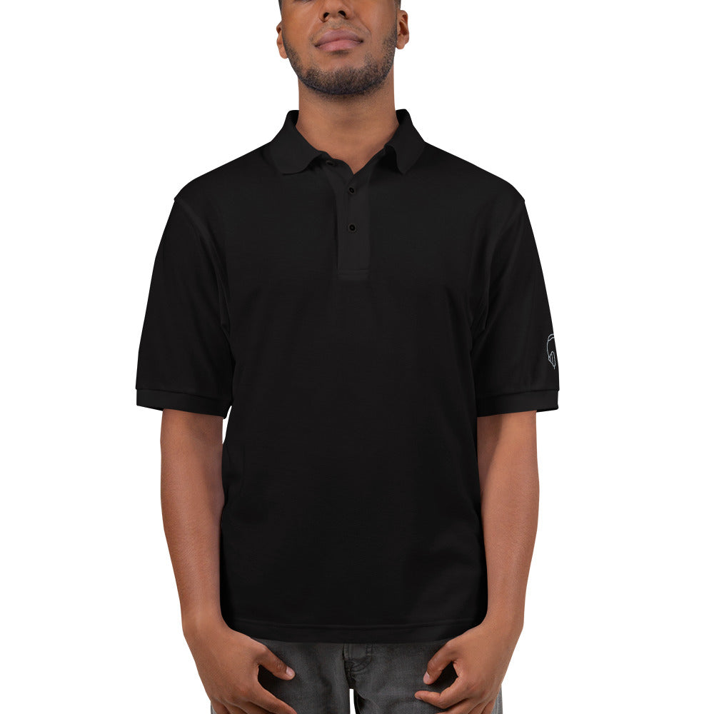 Men's Premium Polo T-Shirt (Embroidery)