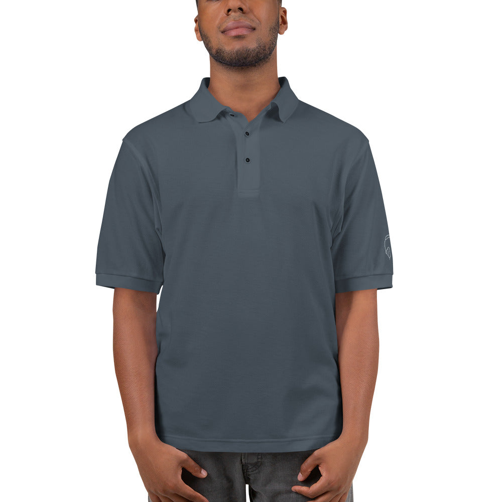 Men's Premium Polo T-Shirt (Embroidery)