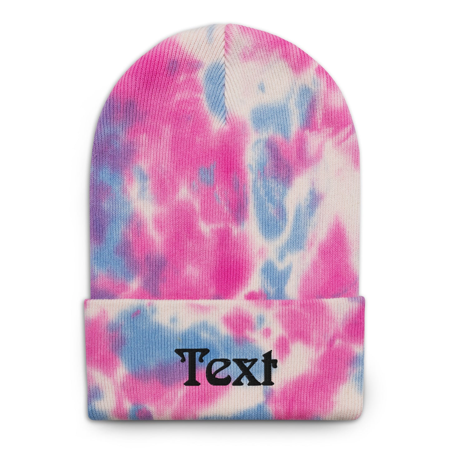 Tie-dye beanie (Embroidery)