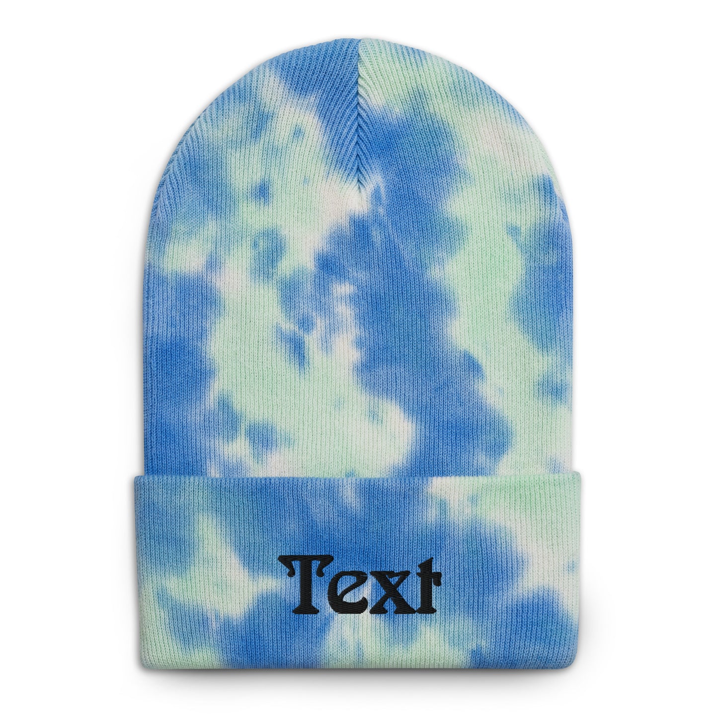 Tie-dye beanie (Embroidery)