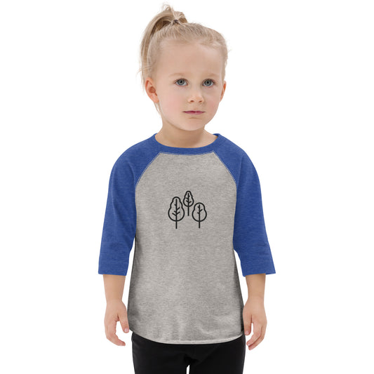 Toddler baseball shirt (Embroidery)