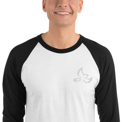 Unisex 3/4 sleeve raglan shirt (Embroidery)