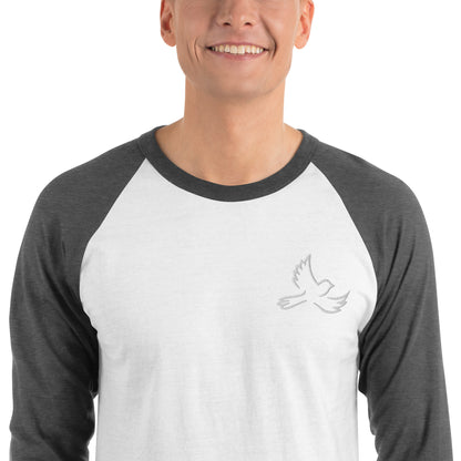 Unisex 3/4 sleeve raglan shirt (Embroidery)