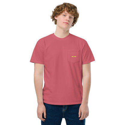 Unisex garment-dyed pocket t-shirt