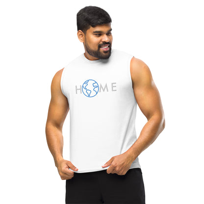 Unisex Muscle Shirt (Embroidery)