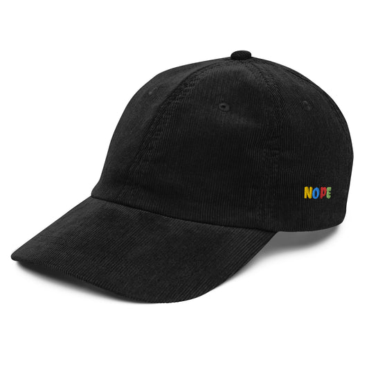 Vintage corduroy cap (Embroidery)