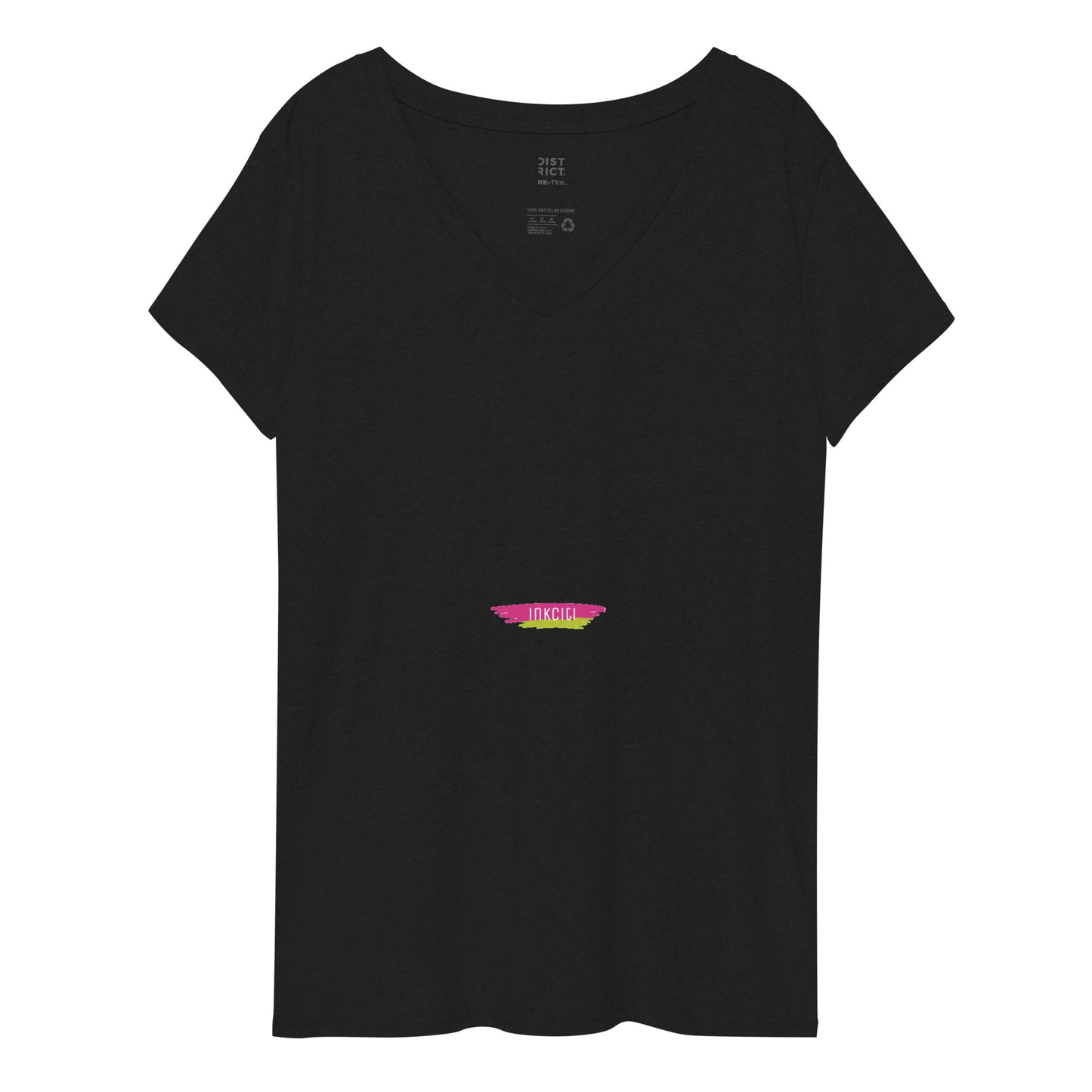 Women’s recycled v-neck t-shirt