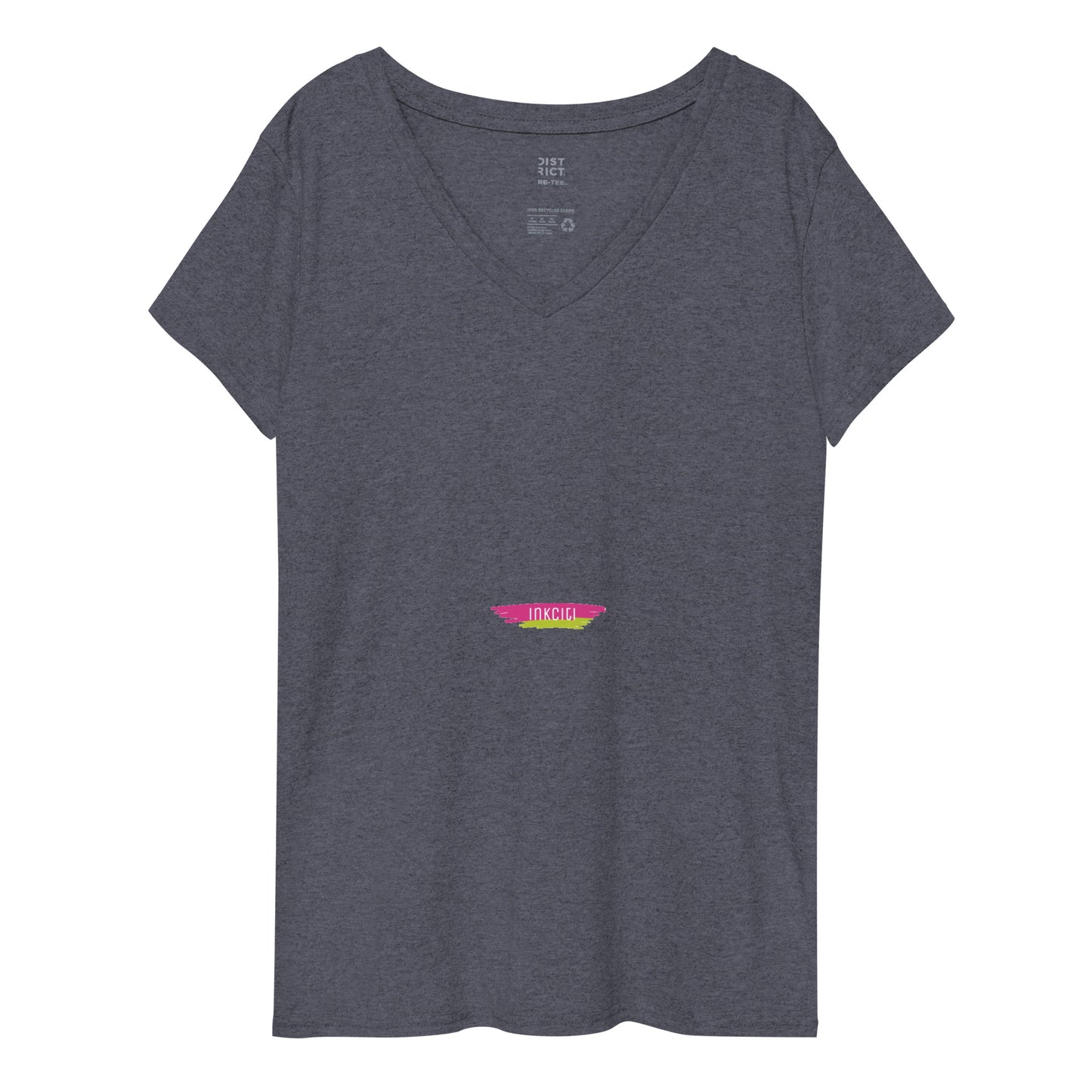 Women’s recycled v-neck t-shirt