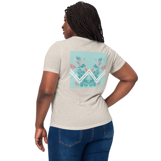 Women’s relaxed tri-blend t-shirt