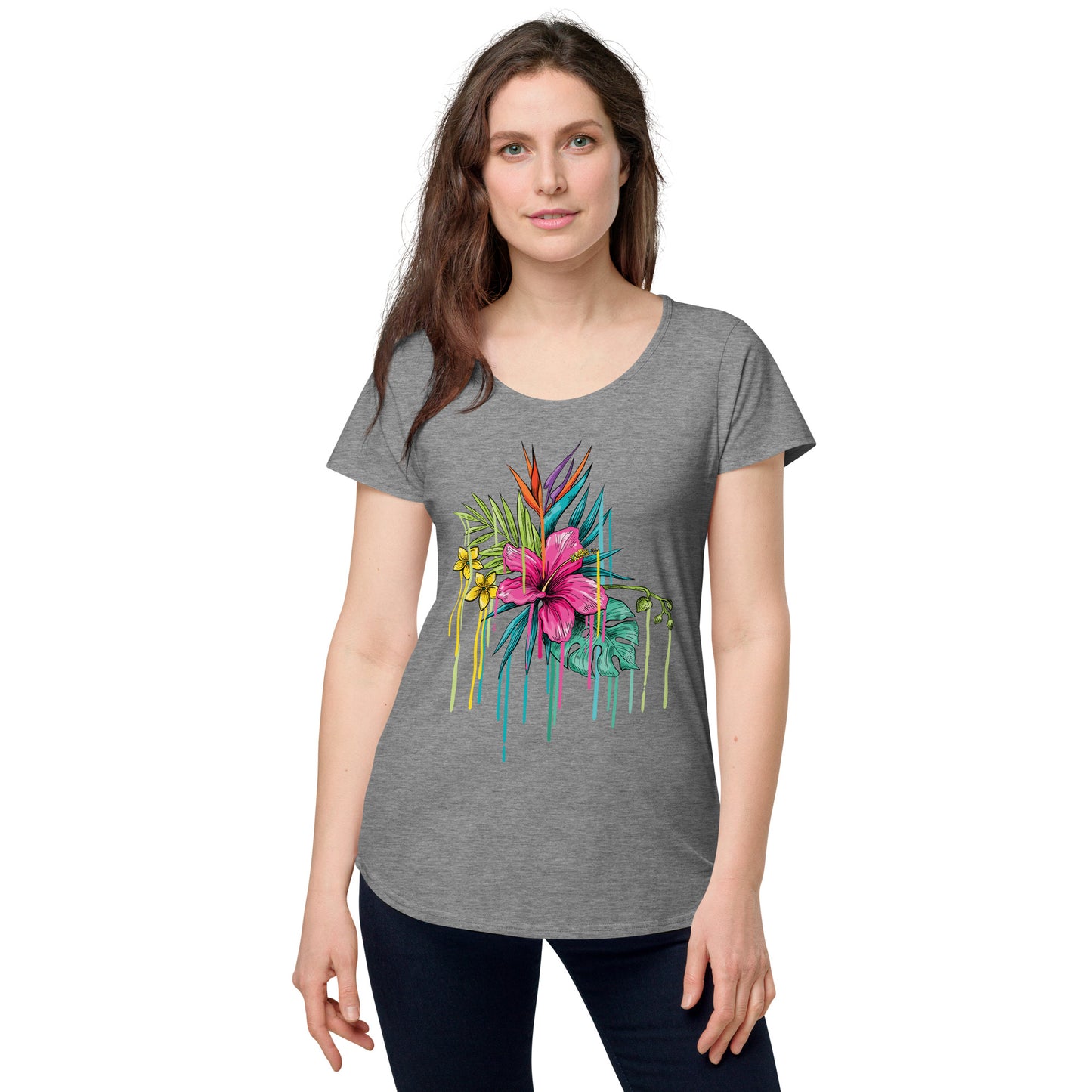 Women’s round neck tee