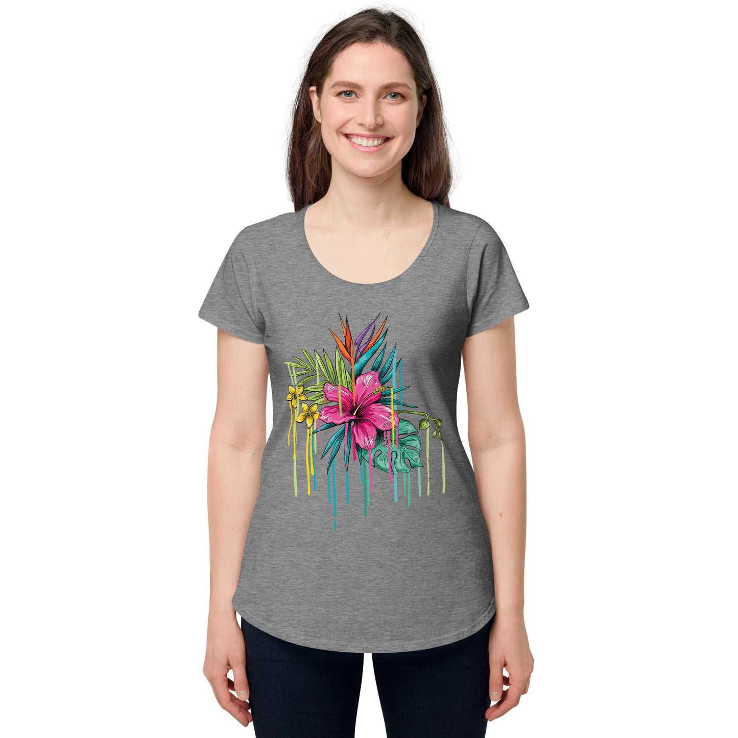 Women’s round neck tee