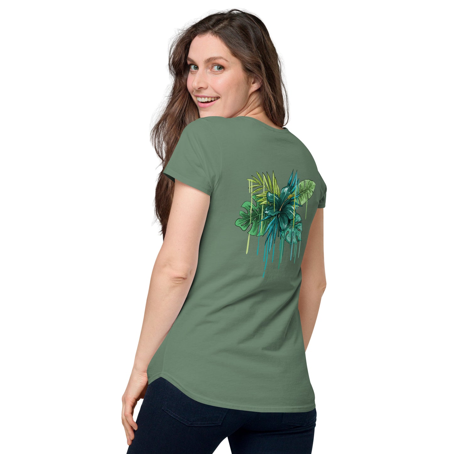 Women’s round neck tee