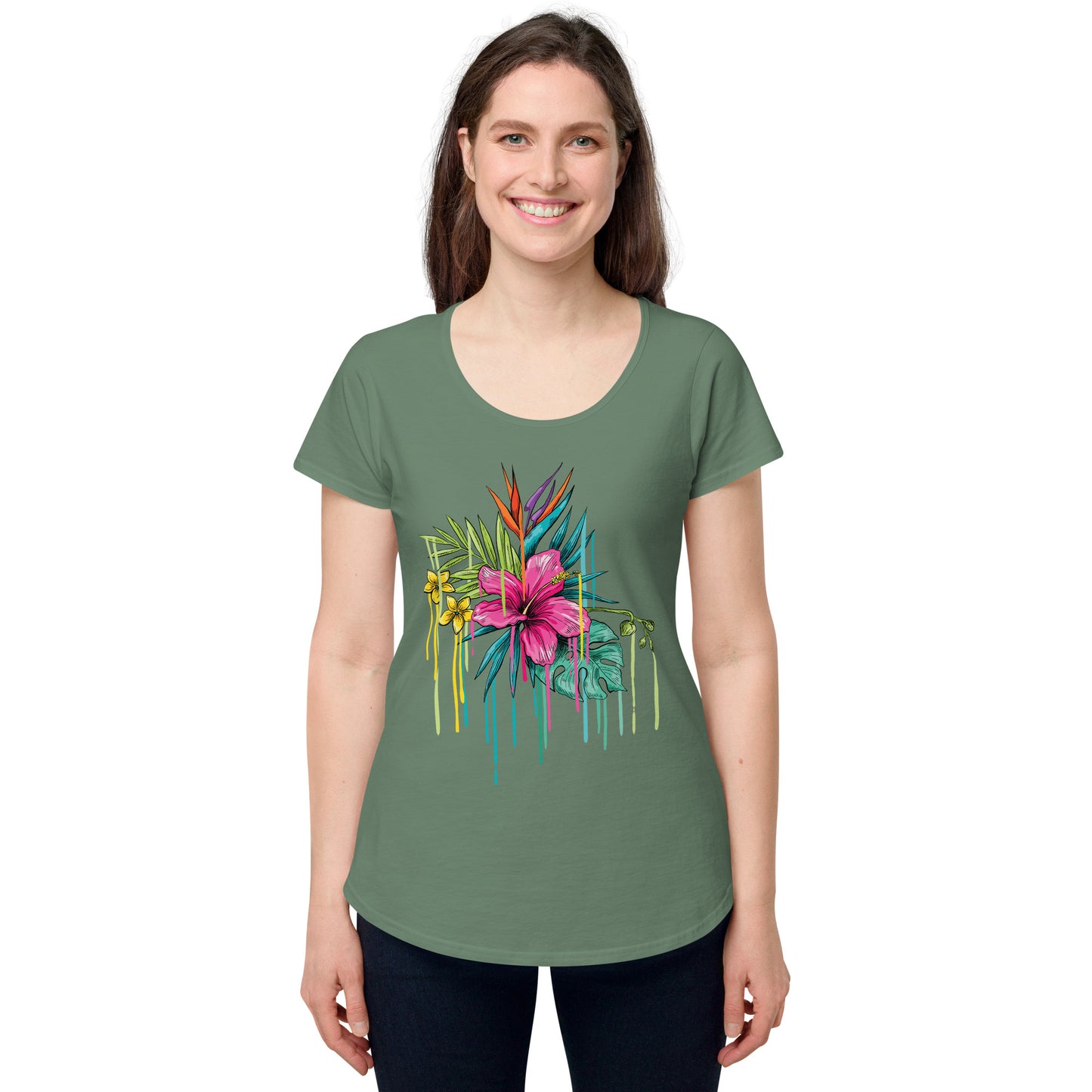 Women’s round neck tee