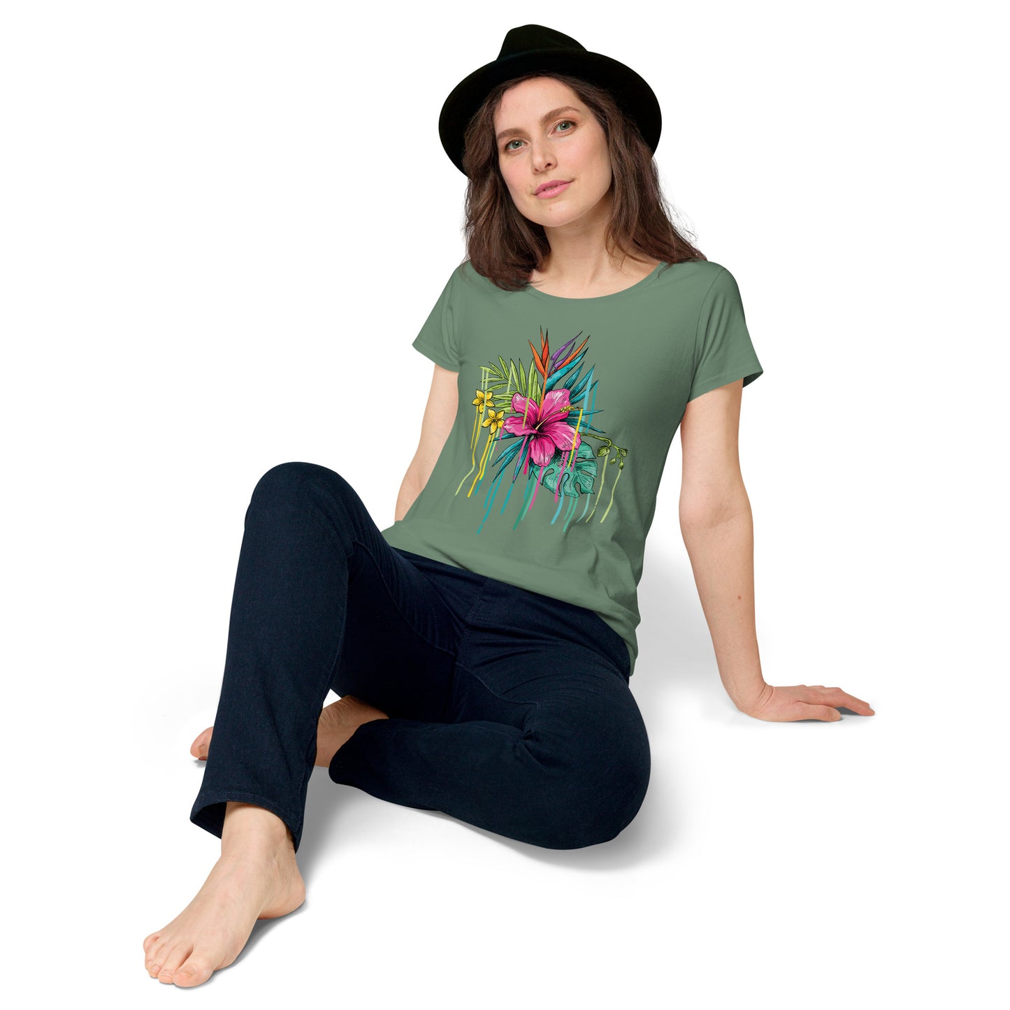 Women’s round neck tee