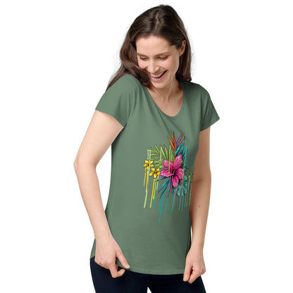 Women’s round neck tee