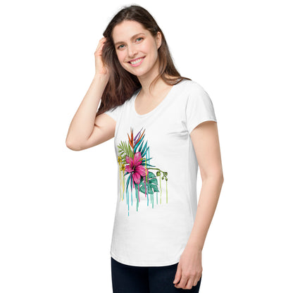 Women’s round neck tee